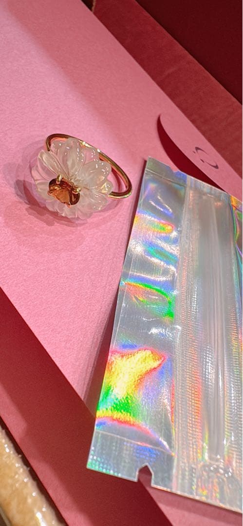 専用　オジュール odul FLOWER CARVING RING 17号