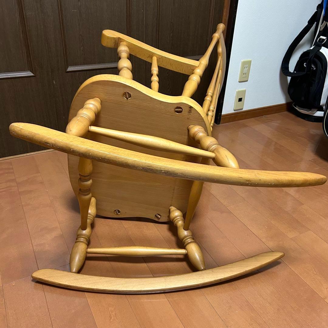 送料無料 ヴィンテージ WINDS太平 ロッキングチェア 飛騨家具 アンティーク