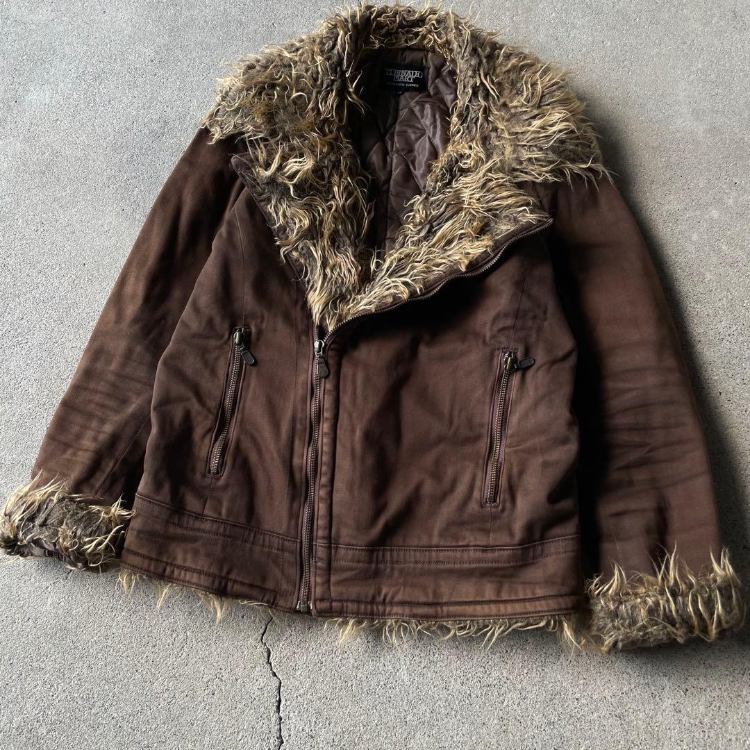 ジャケット・アウター 00s TORNADO MART archive far jacket y2k