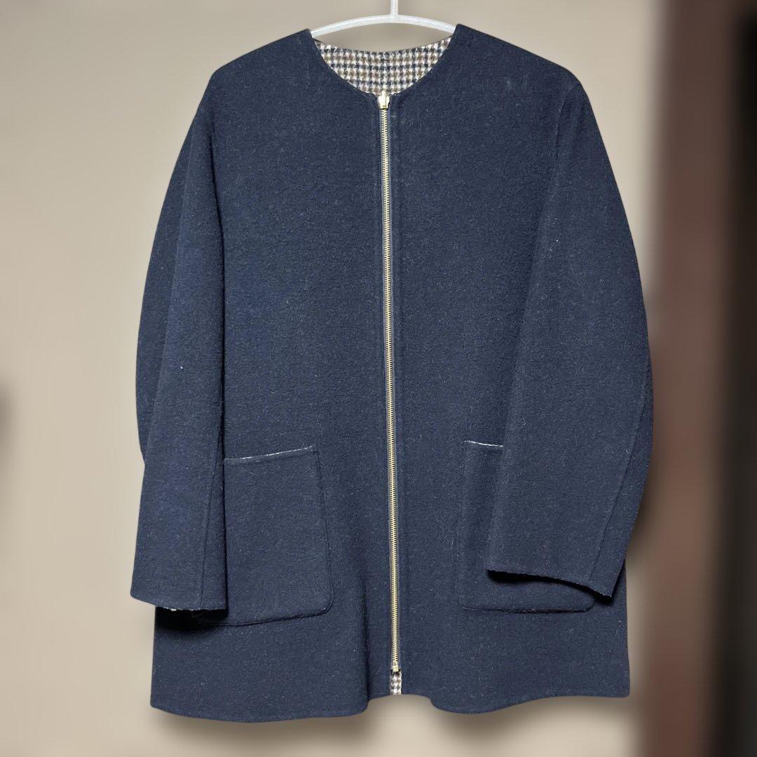 MACKINTOSH PHILOSOPHY ネイビー ロングコート 36