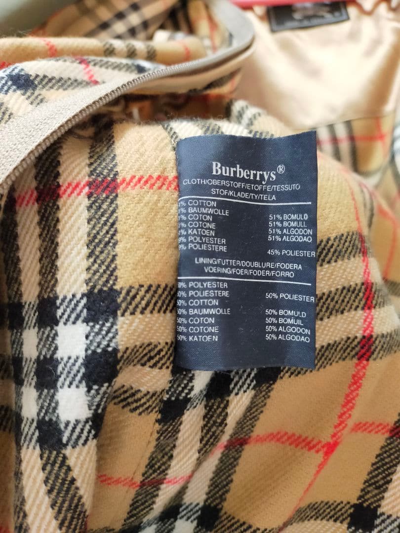 バーバリー　トレンチコート　XL　カーキ　BURBERRY
