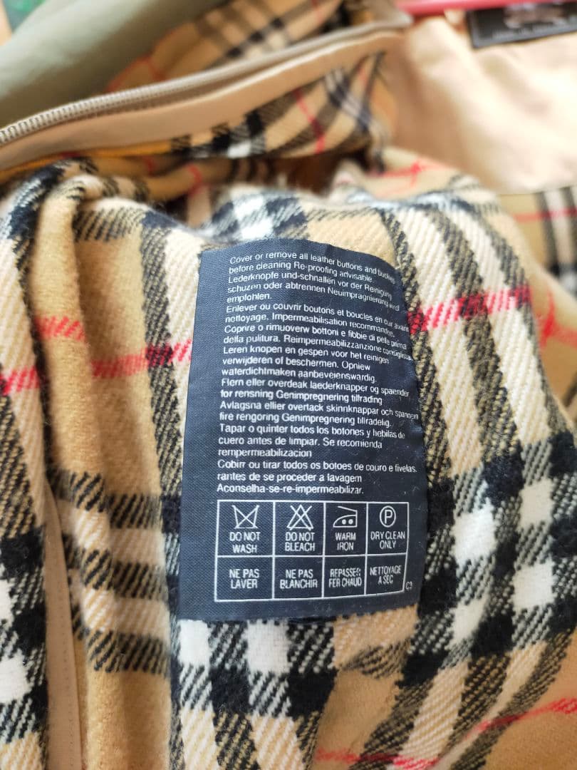 バーバリー　トレンチコート　XL　カーキ　BURBERRY