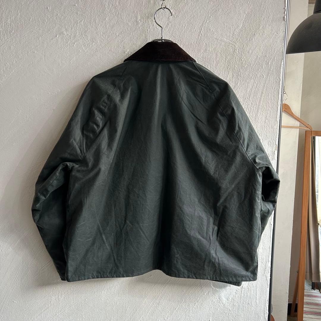 極美 BARBOUR TRANSPORT オイルドジャケット 36