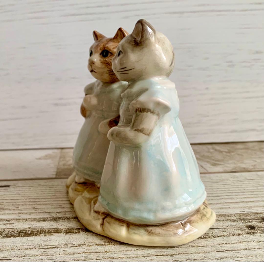 【レア】ピーターラビット ミトンとモペット フィギュリン ロイヤルアルバート