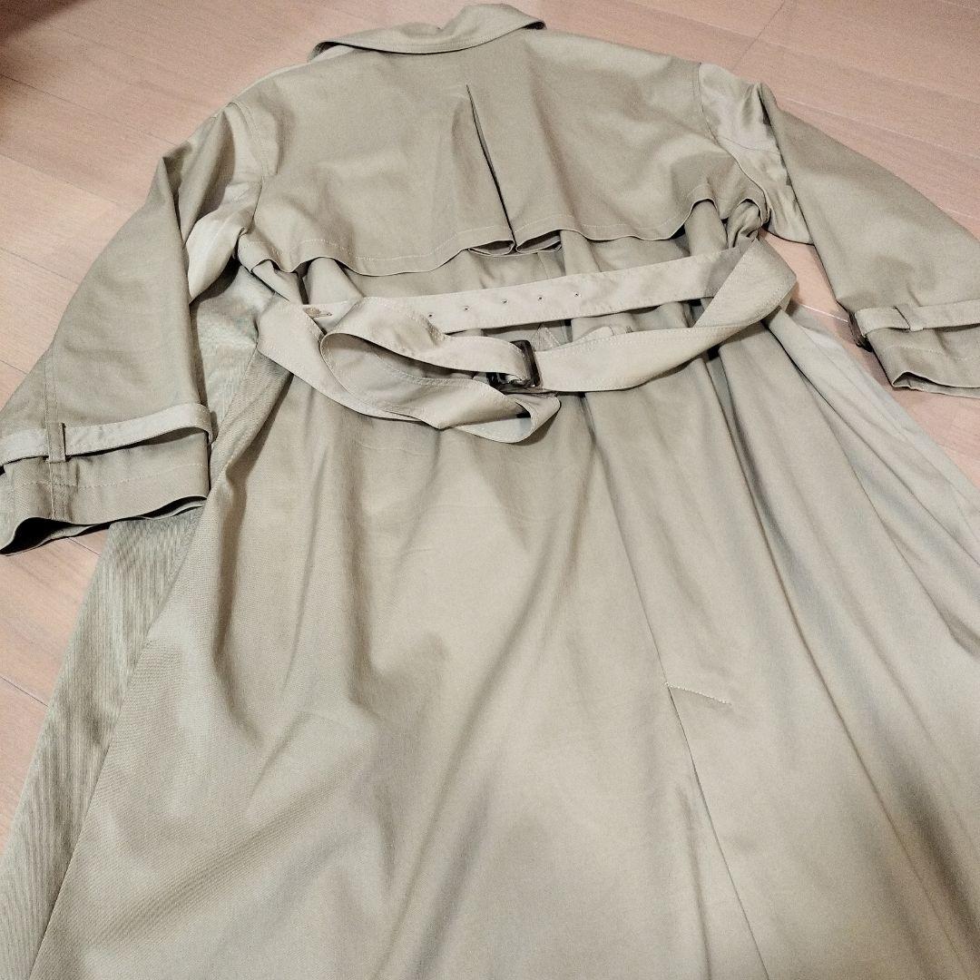 【美品】北欧暮らしの道具店 着こなしきまるトレンチコート　ベージュ