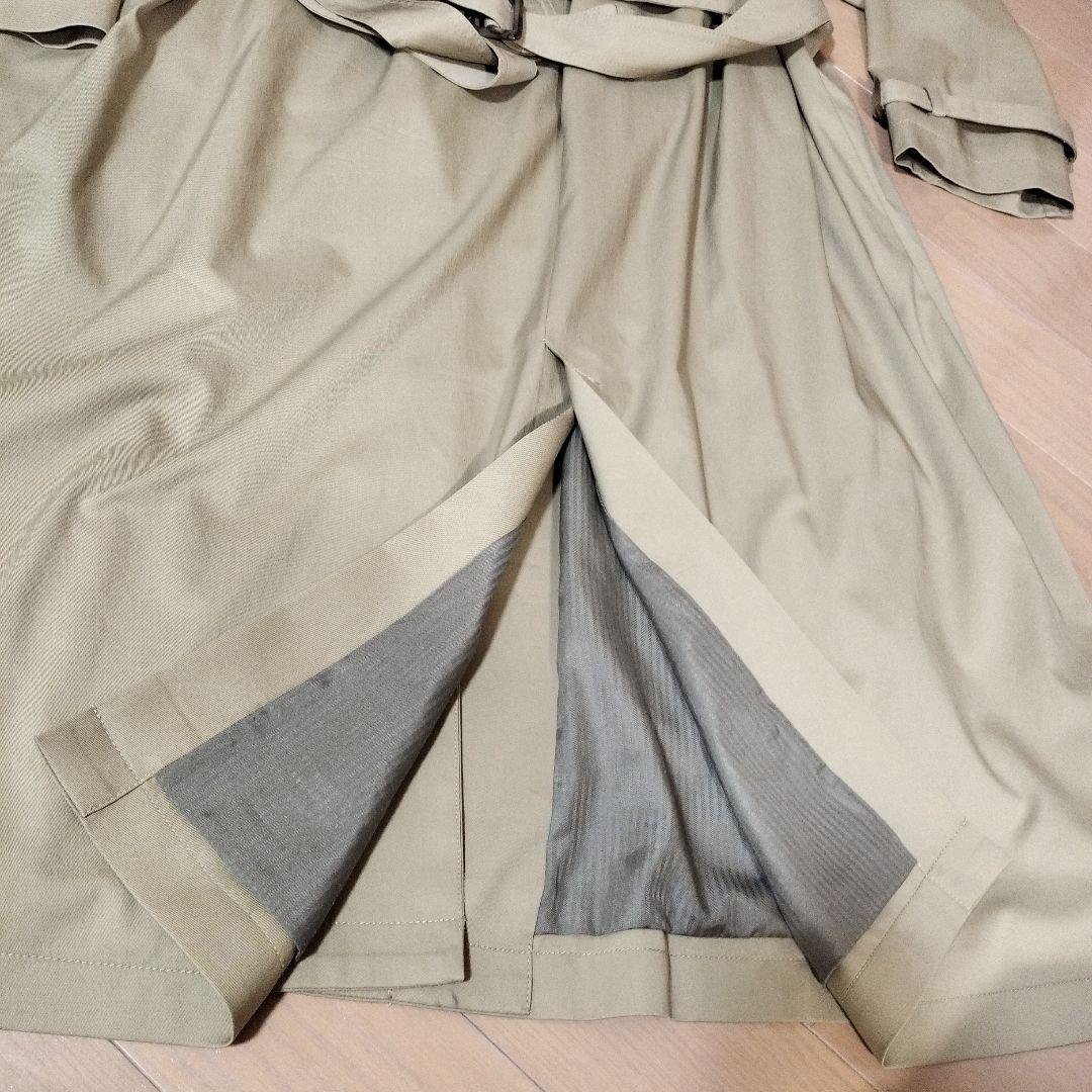 【美品】北欧暮らしの道具店 着こなしきまるトレンチコート　ベージュ