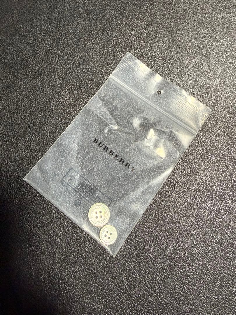 値引中 BURBERRY チェックコットンシャツ ネイビーXL