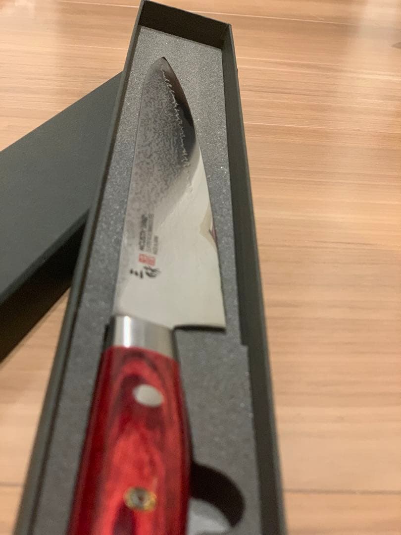 MCUSTA 三昧 クラシック プロ ダマスカス 紅蓮　筋引包丁　24cm