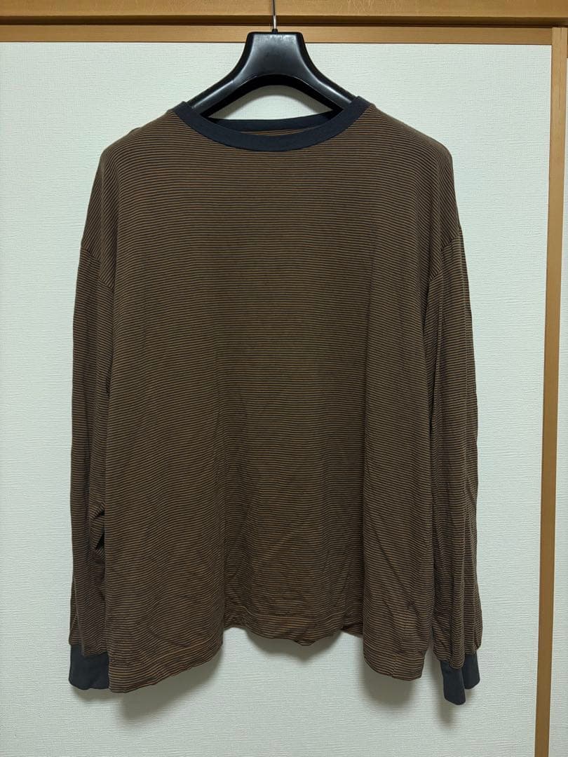 ONCmerino longsleeve tee CAMEL キャメル　サイズ5