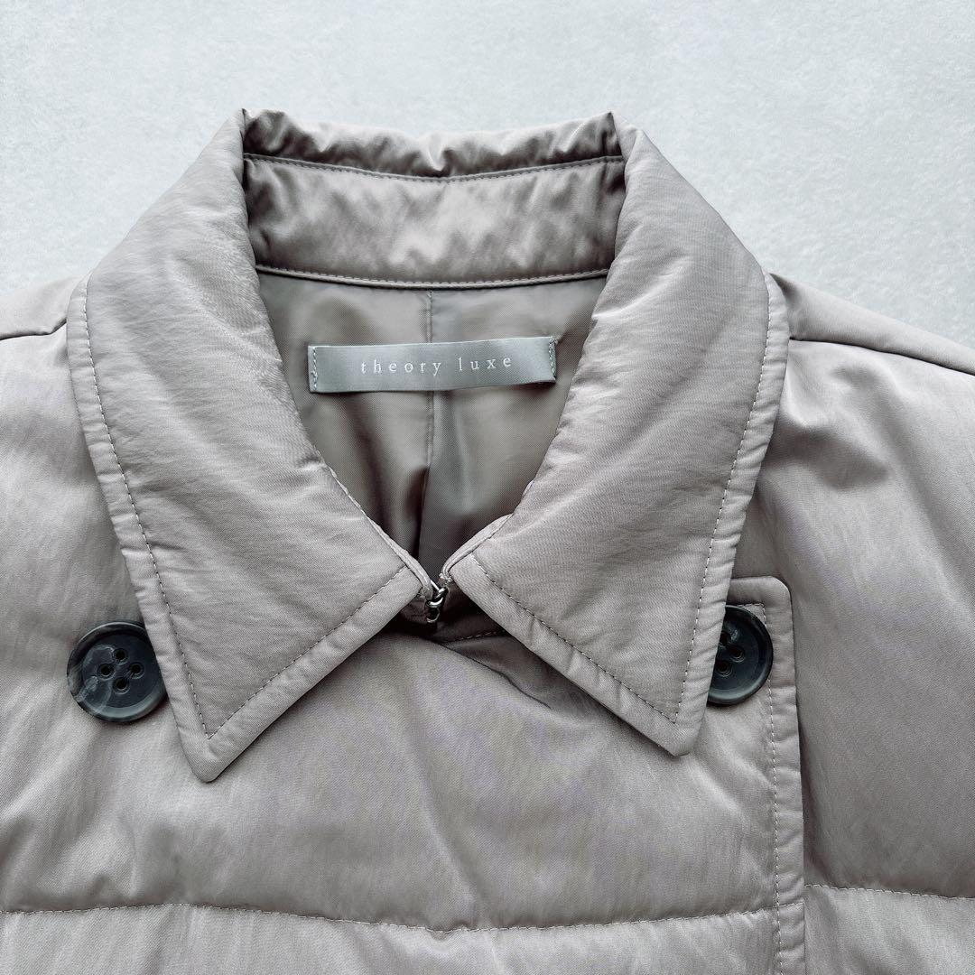 23AW セオリーリュクス　ダブルブレストダウンコート