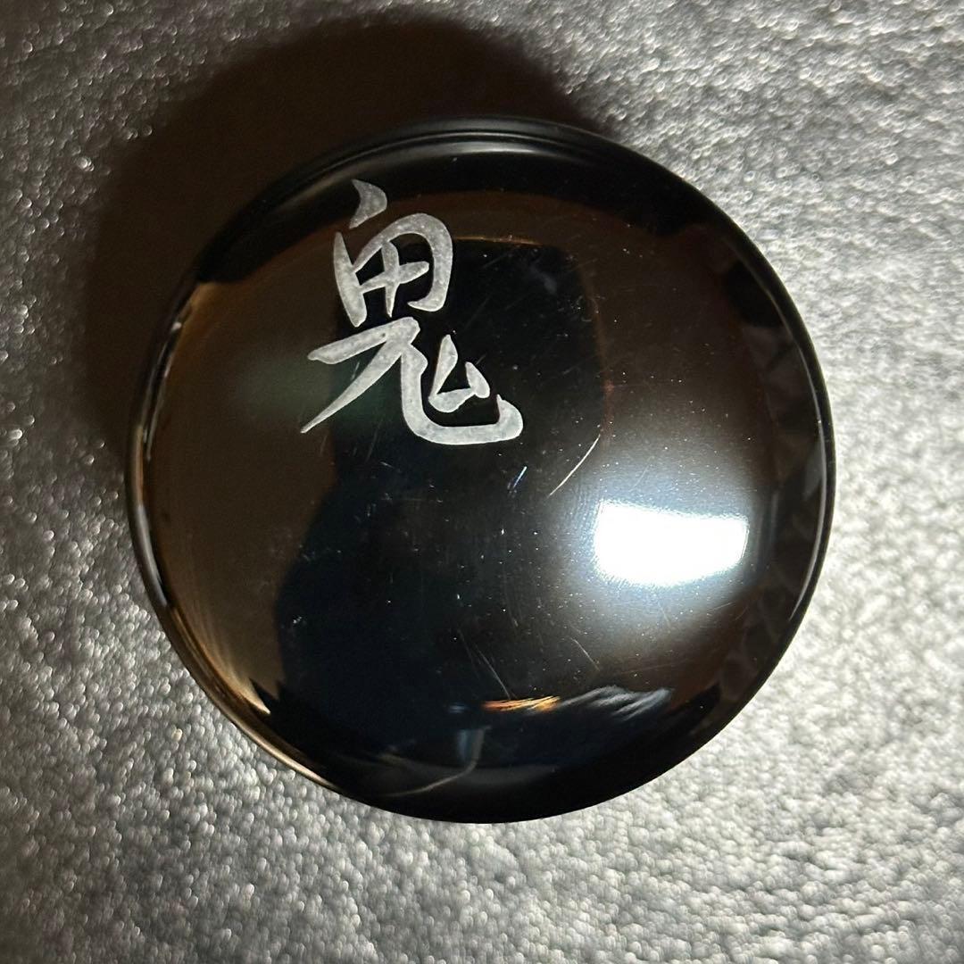 ★茶道具！お多福蒔絵 中棗！『中村 湖彩』作！共箱/共布！★