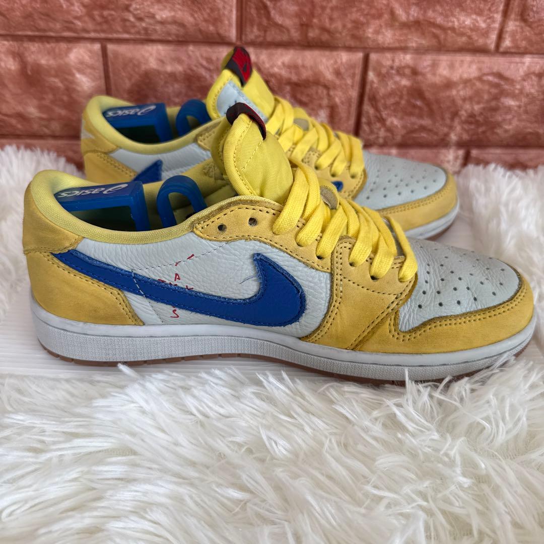NIKE エア ジョーダン 1 トラヴィス スコット　カナリー