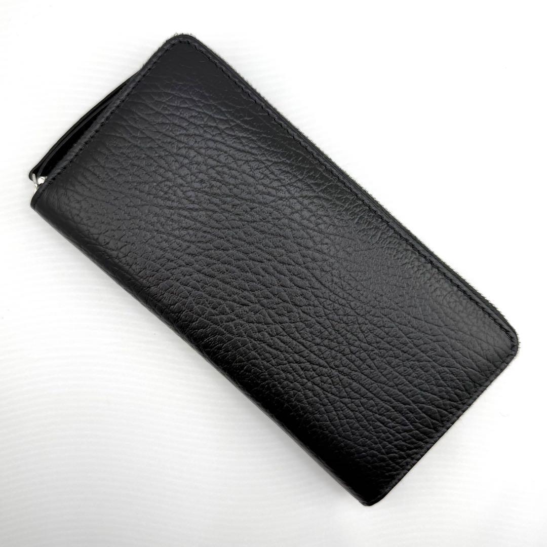 メゾン マルジェラ 長財布 ラウンドジップ レザー S56UI0110P4455