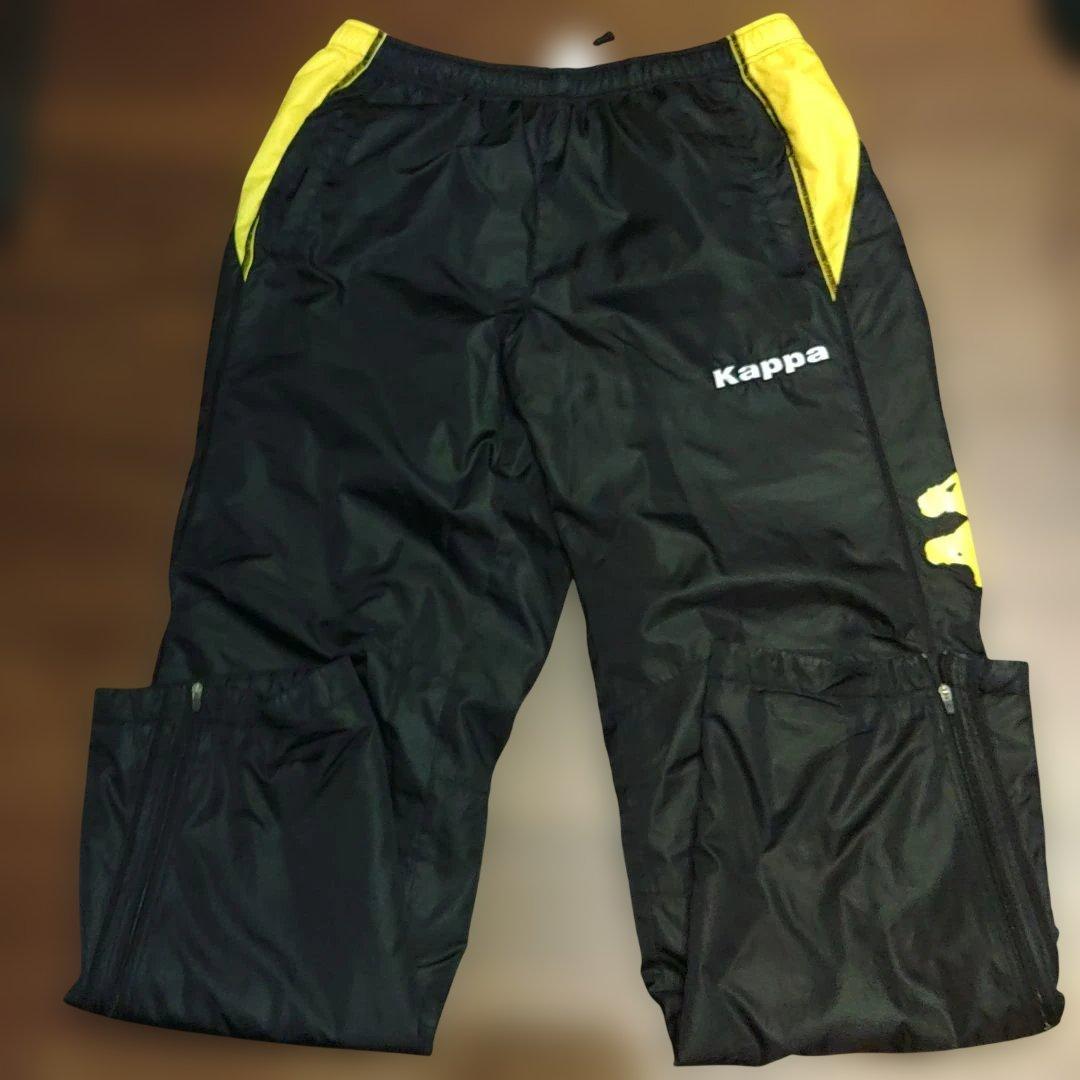 Kappa ジェフ市原千葉 ウォーマー上下 黒/黄色