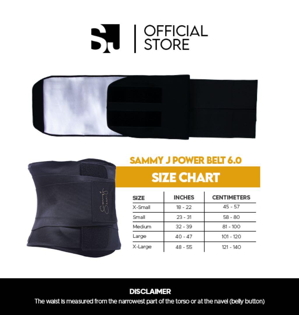 ベルト Sammy J power belt 6.0 L