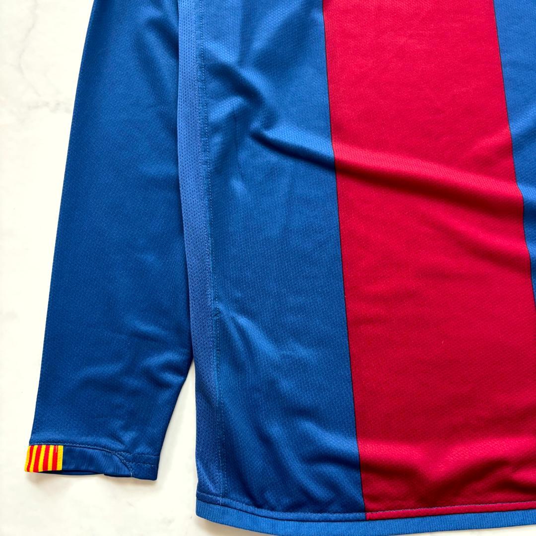 NIKE FCバルセロナ 長袖ユニフォーム L（C597）