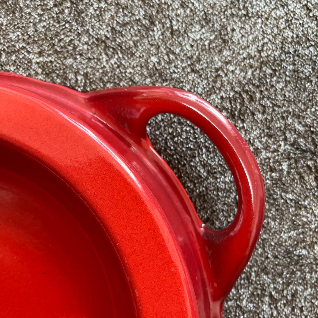 Le Creuset ルクルーゼ DOUFEU デュッフ 24cm両手鍋 レッド