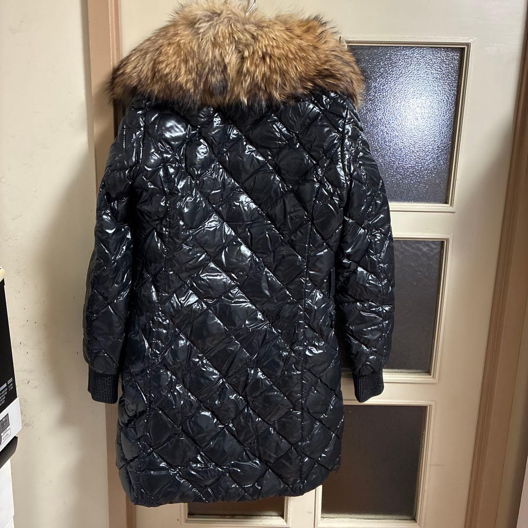 お値下げ！MONCLER 黒 ダウンコートモンクレールサイズ0