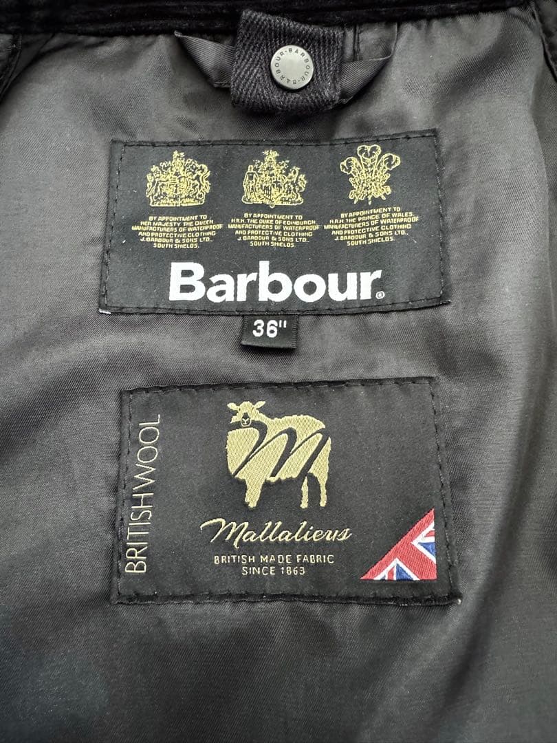 Barbour BEDALE MALLALIEUS 36 ビデイル
