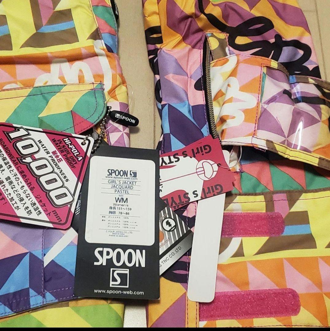 SPOON　スノーボード　スノボ　スキー　M　ウエア　スプーン　レディース