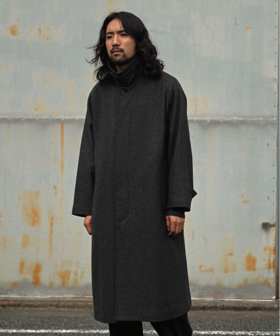 ジャケット・アウター shiun LONG SOUTIEN COLLAR COAT
