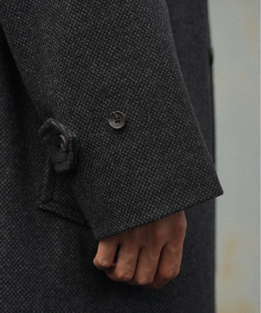 ジャケット・アウター shiun LONG SOUTIEN COLLAR COAT