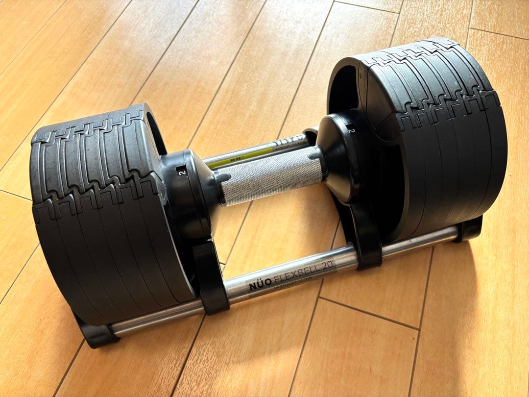 NUO フレックスベル　可変式ダンベル 20㎏ セット売り②