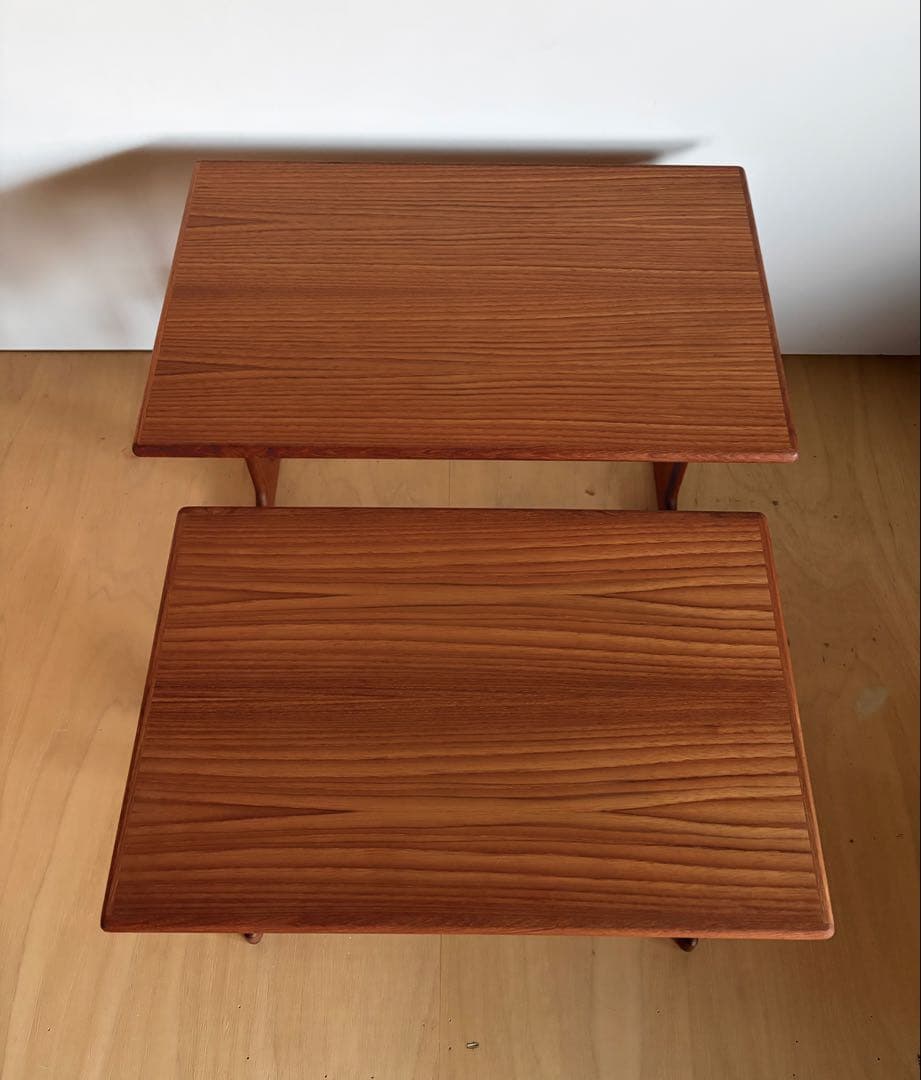 サイドテーブル・ナイトテーブル・ローテーブル Kai Kristiansen Nesting Tables