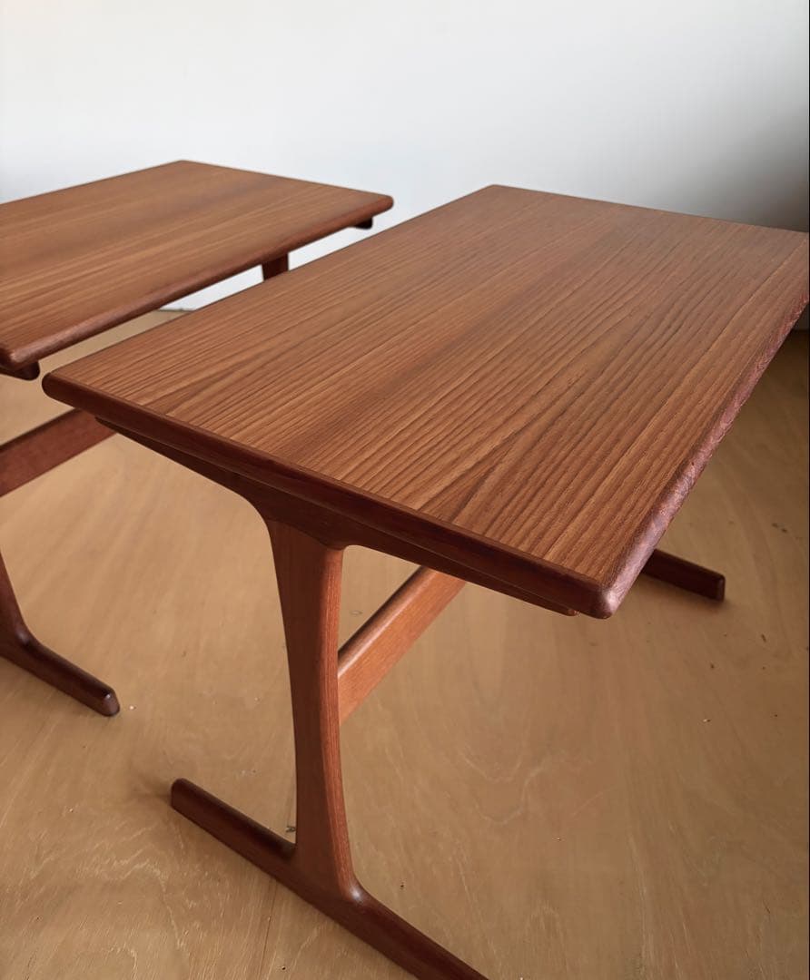 サイドテーブル・ナイトテーブル・ローテーブル Kai Kristiansen Nesting Tables