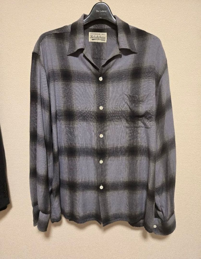 23ss ワコマリア オンブレチェックシャツ