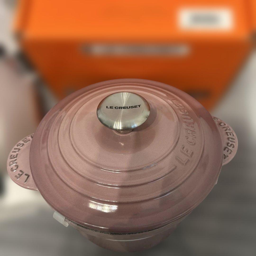 LE CREUSET　ココット エブリィ モーヴピンク　18cm
