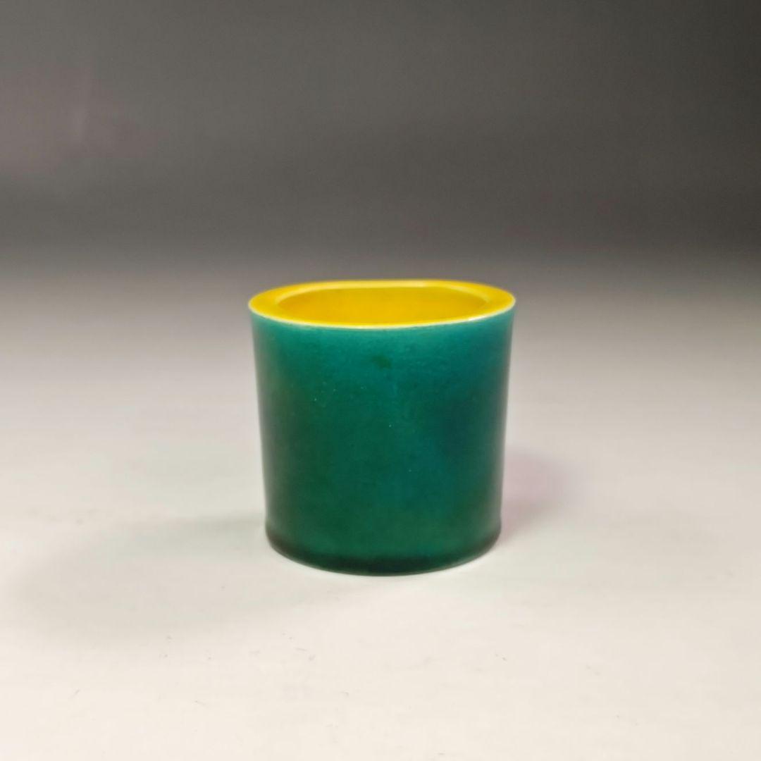 イ680 蓋置『永楽善五郎造』『交趾　竹　蓋置　共箱』茶道具