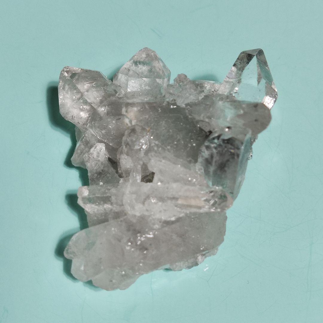 パワーストーン　天然石　ルチルクォーツ　レインボー入り　46g　No.887