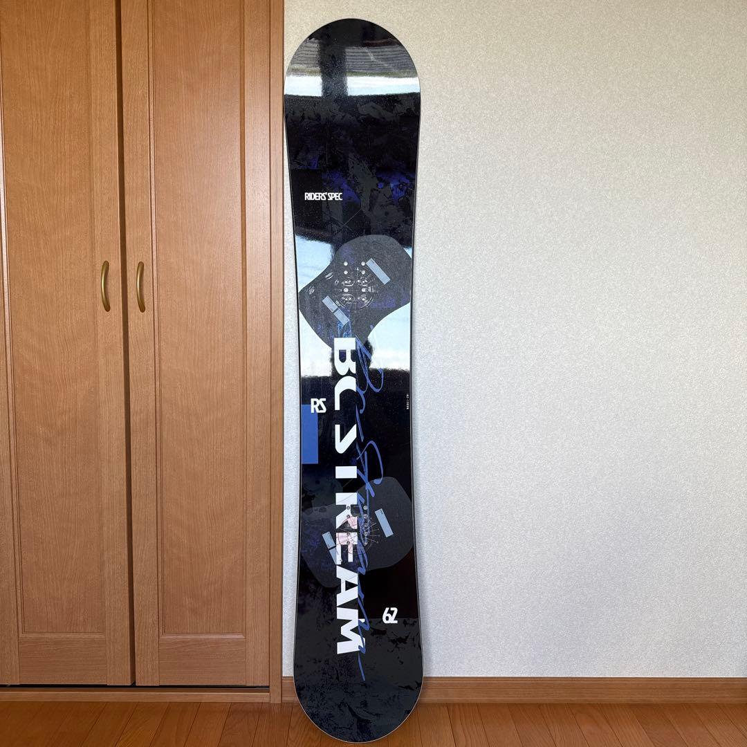 BC STREAM RSスノーボード 162cm RIDERS' SPEC