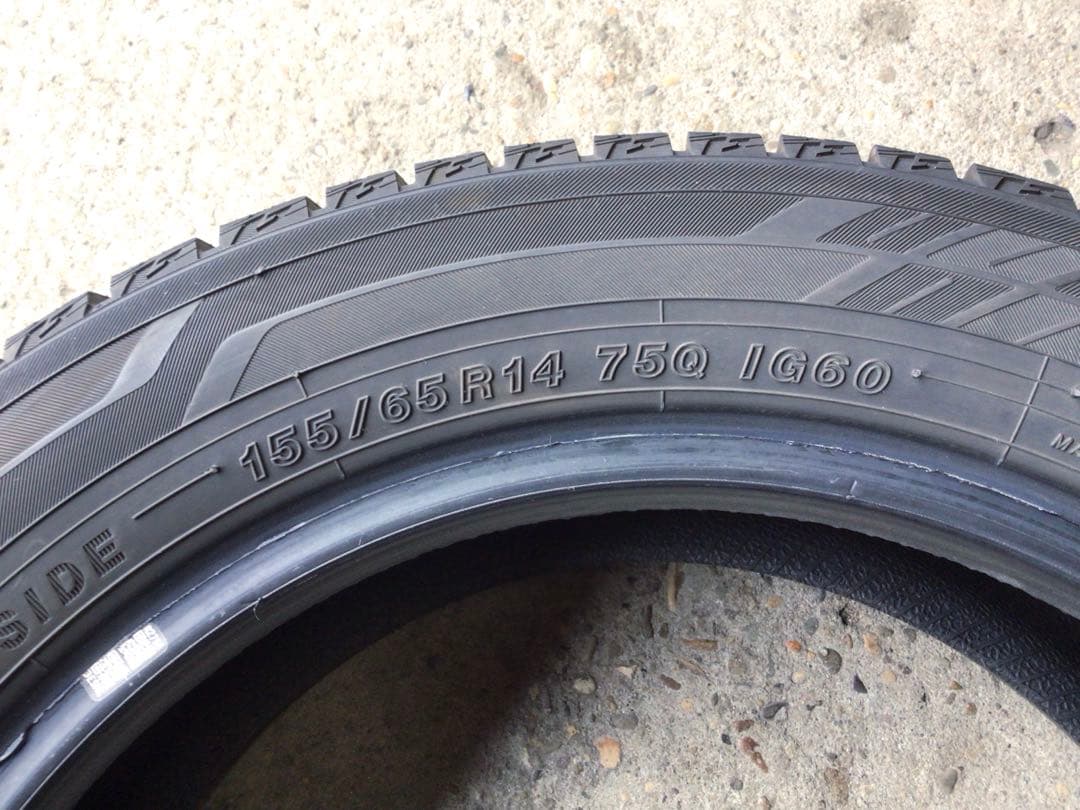 155/65R14 ヨコハマ アイスガード IG60 スタッドレス A47