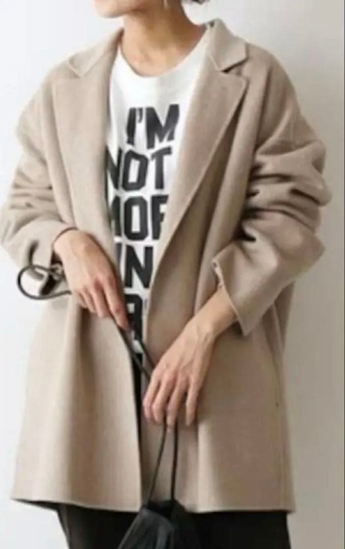 フレームワーク framework ウール リバーショートコート 羽織り