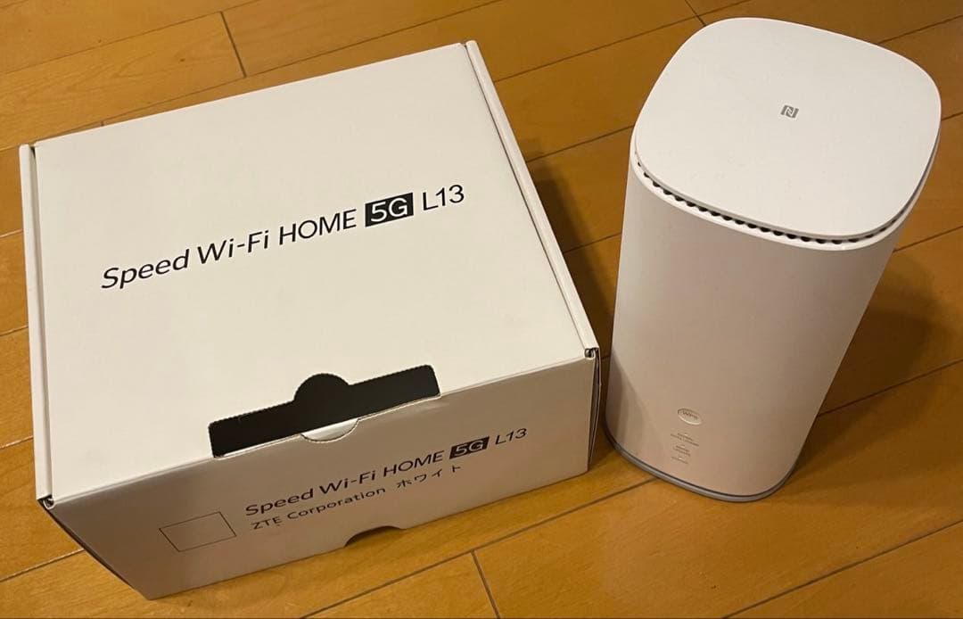 【美品】Speed Wi-Fi  5G L13（ZTE ZTR02）