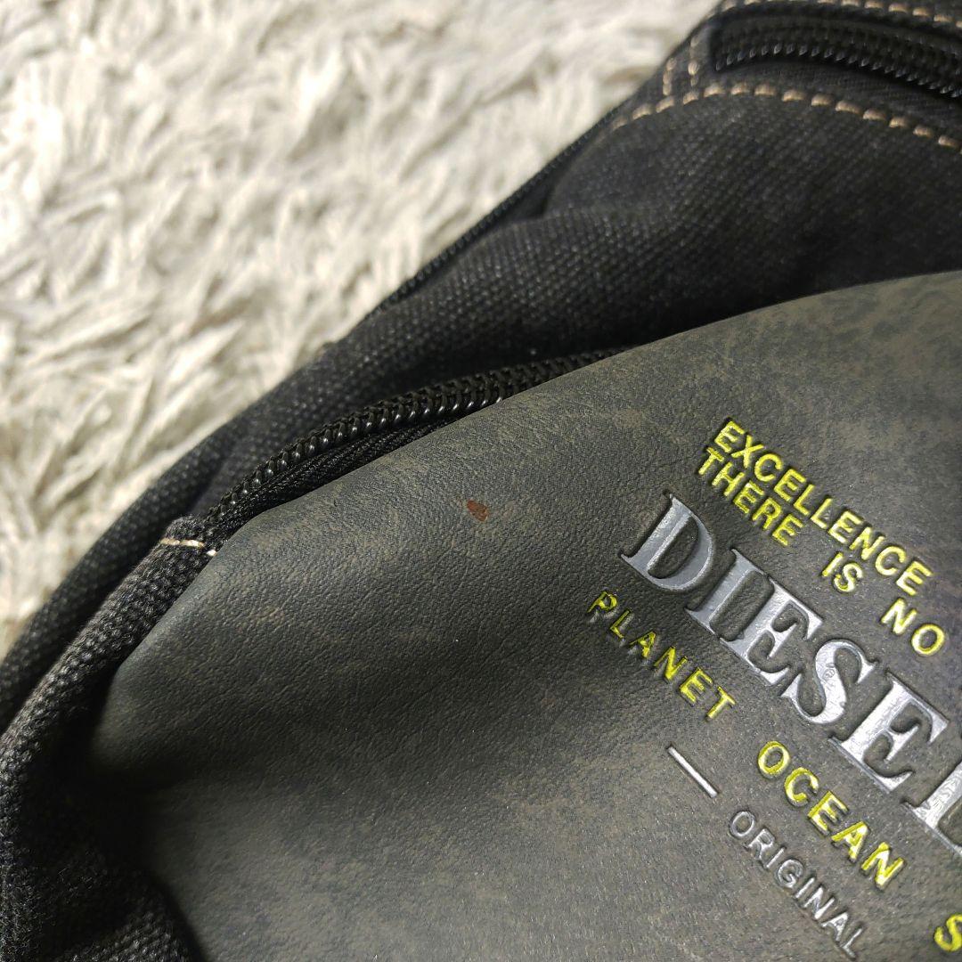 【新品未使用】DIESEL　ディーゼル　ボディバッグ　デニム　グレー