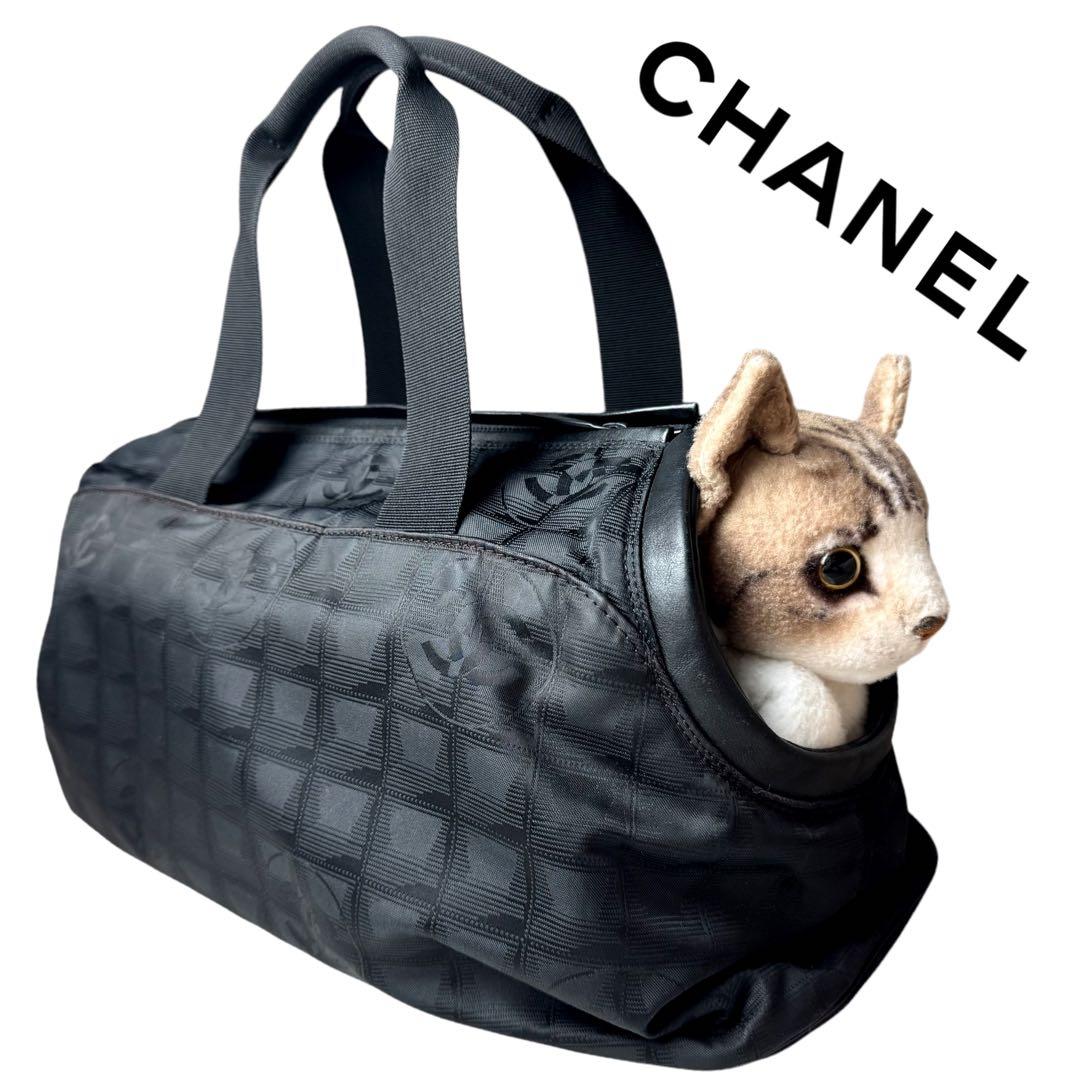 【花*花さま専用】CHANEL ニュートラベルライン ペット キャリーバッグ