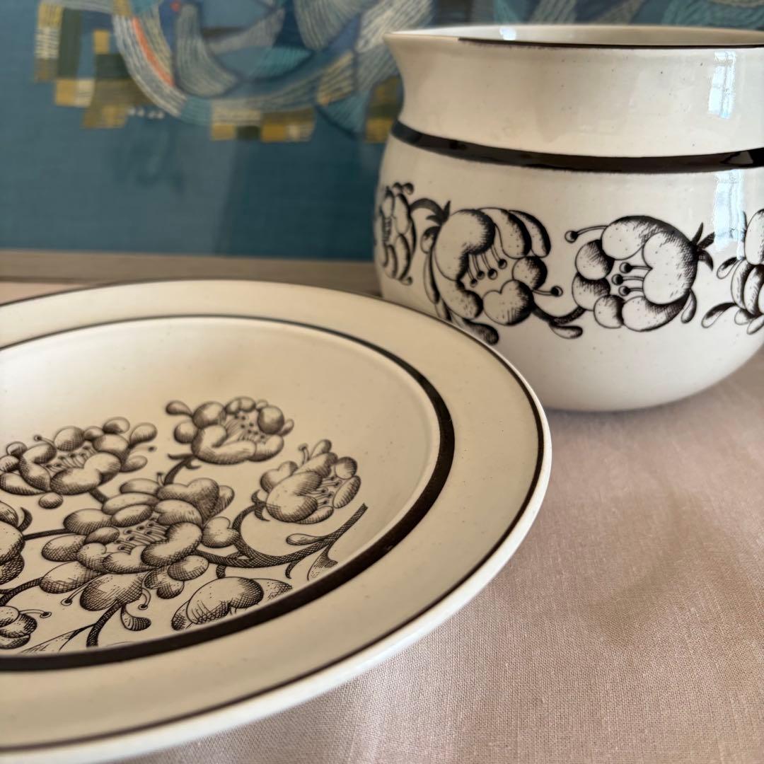 北欧 Stig Lindberg garden セット アンティーク