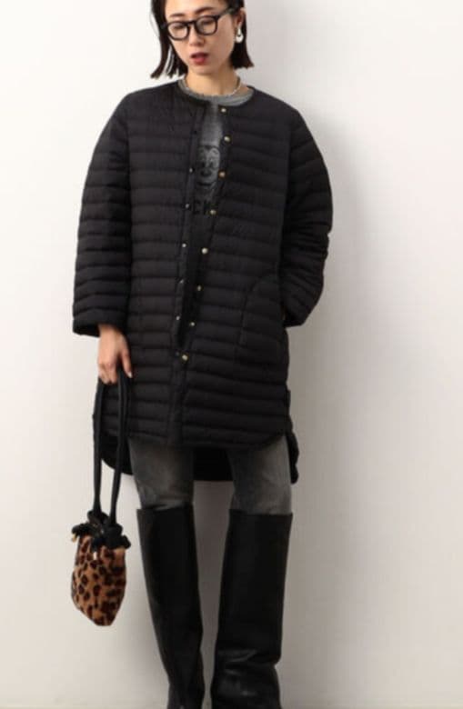 美品　Traditional Weatherwear ブラック　 ダウンコート