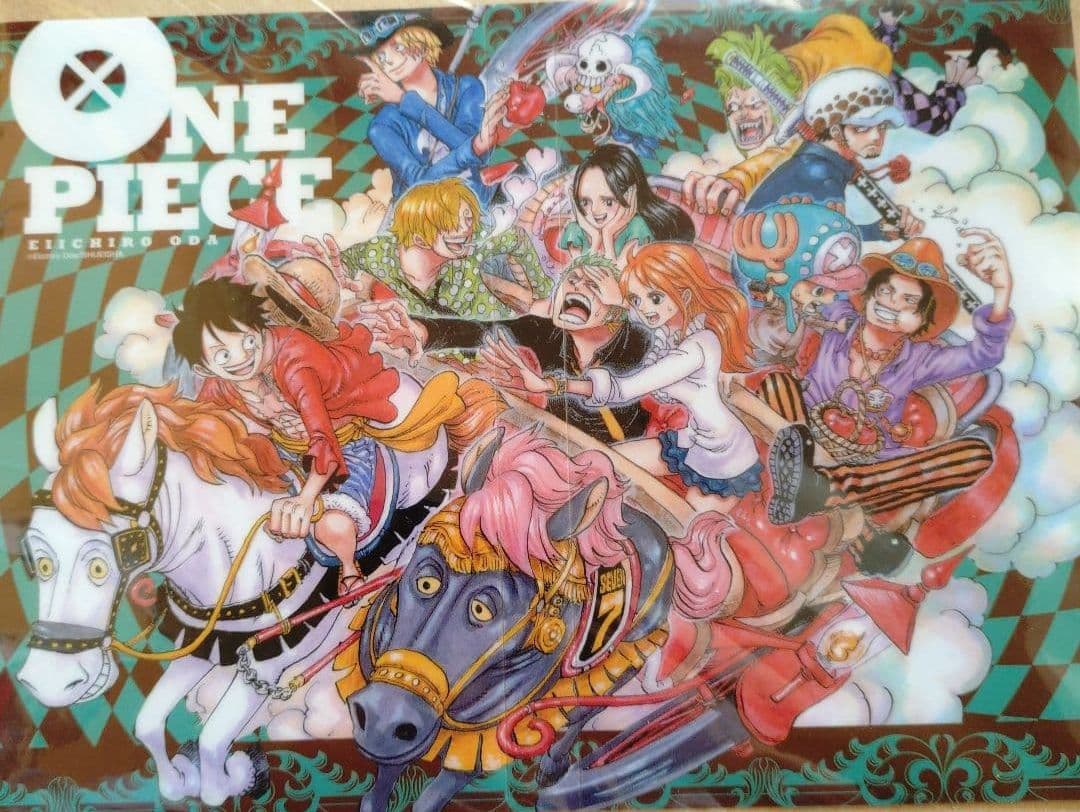 希少 レア ワンピース 81巻特典 セブンネット限定 クリアブックカバー