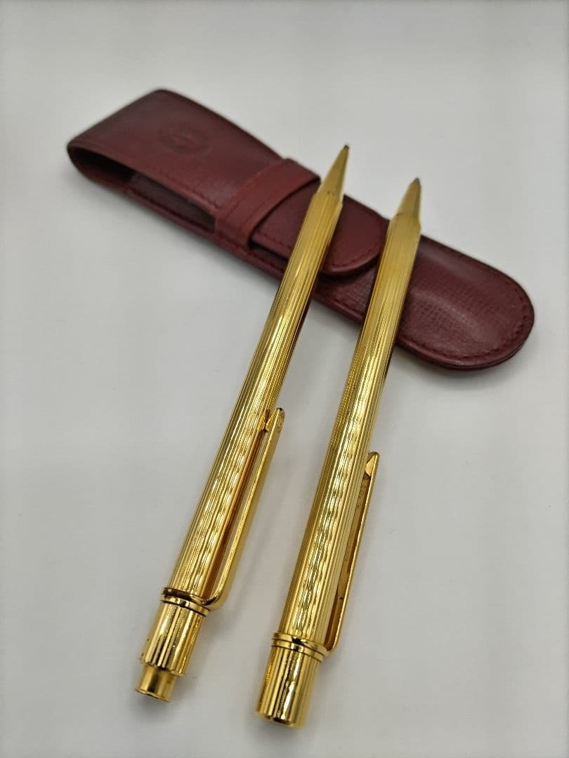 Cartier/カルティエ　ゴールド ボールペン、シャープペン