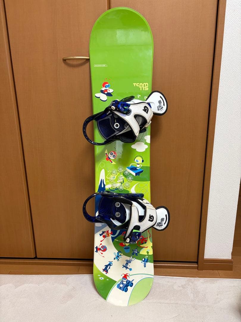 Salomon Team 115 スノーボード ビンディング付き