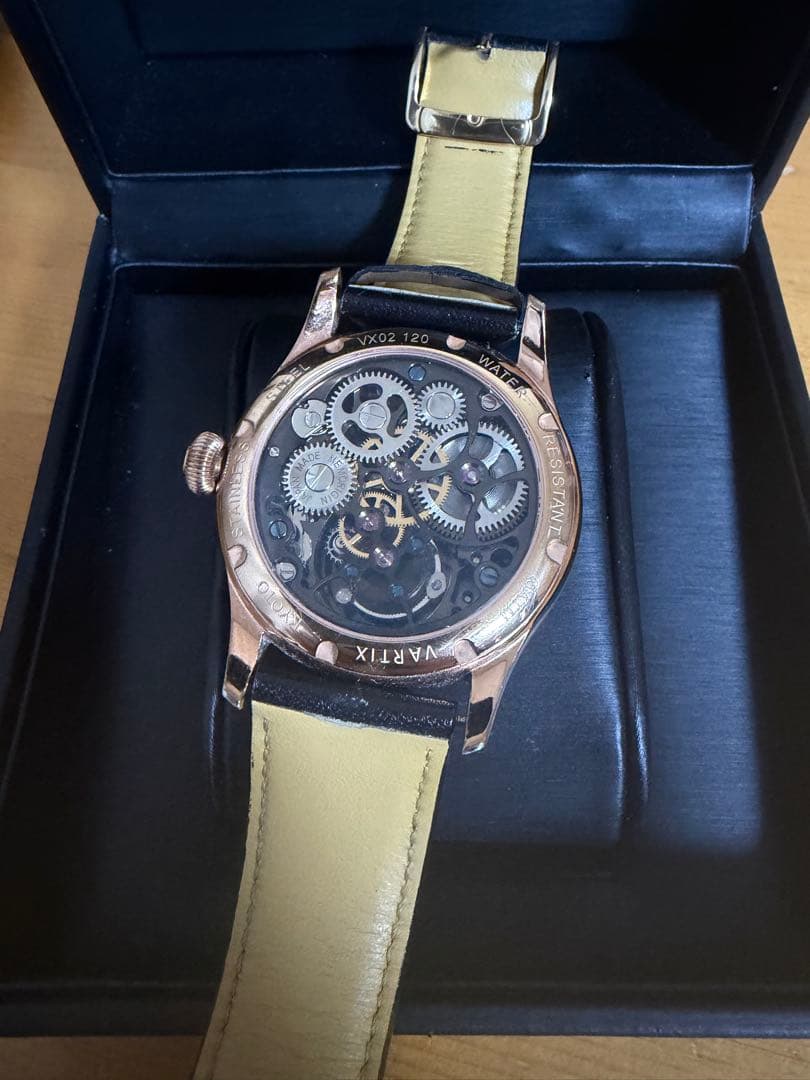 VARTIX　自動巻き時計 ローズゴールド