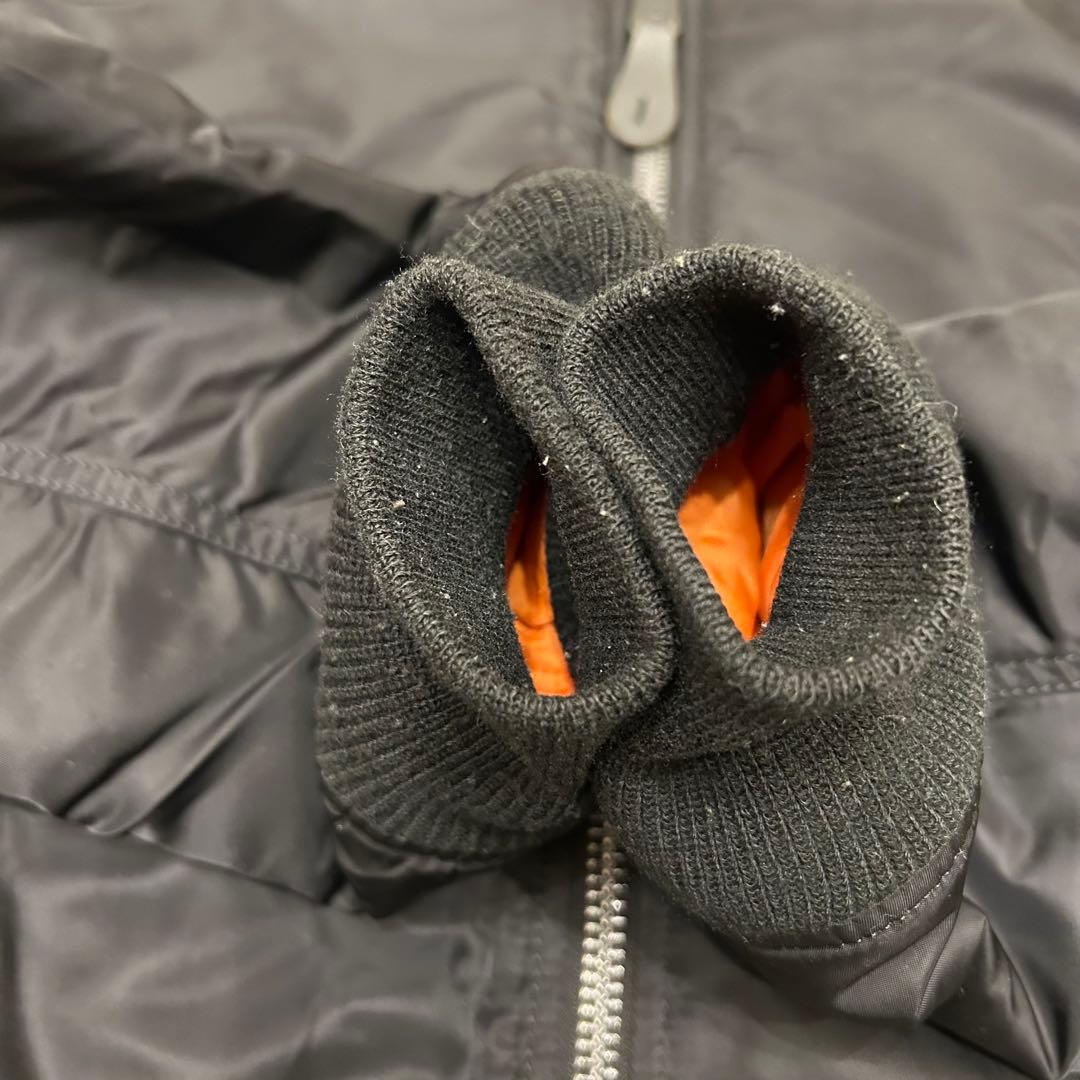 ALPHA IMDUSTRIES MA-1 アルファ　フライトジャケット L 黒