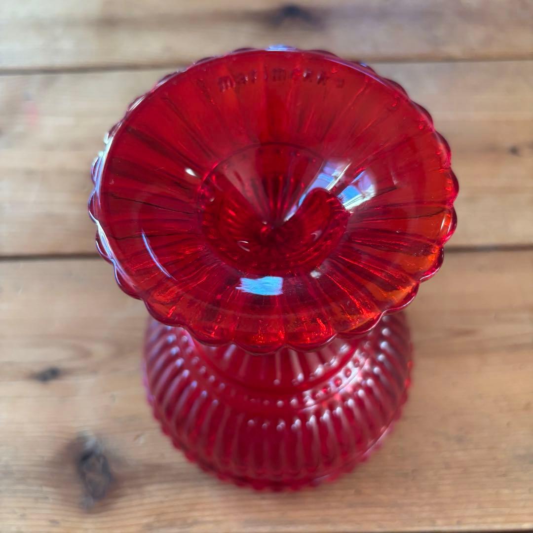  × marimeklo maribowl マリボウル Red 赤