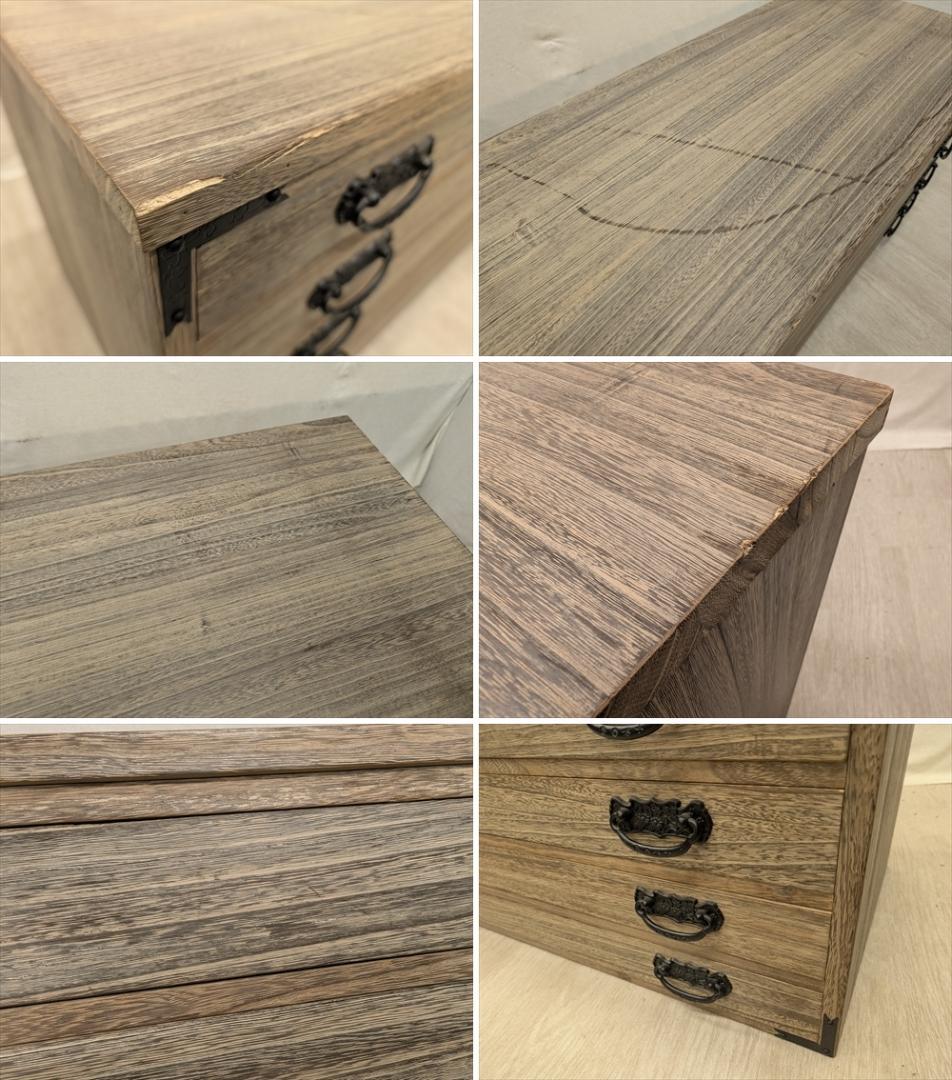 焼桐　整理箪笥　着物箪笥　和箪笥　タンス　たんす　チェスト　引き出し　気密　蟻組