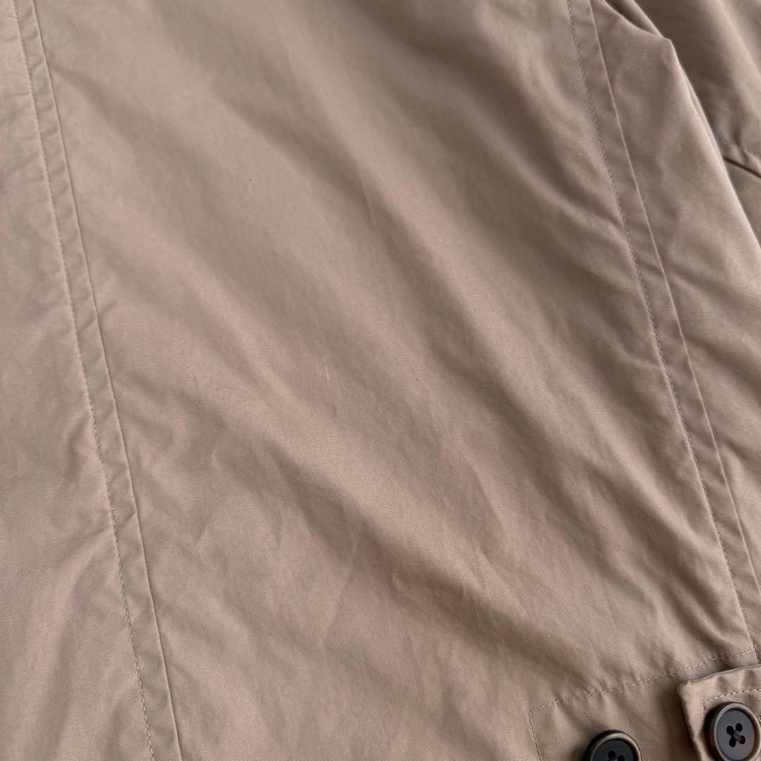 【MHL】ダウンライナー付きステンカラーコート（M）ブラウン　トレンチコート