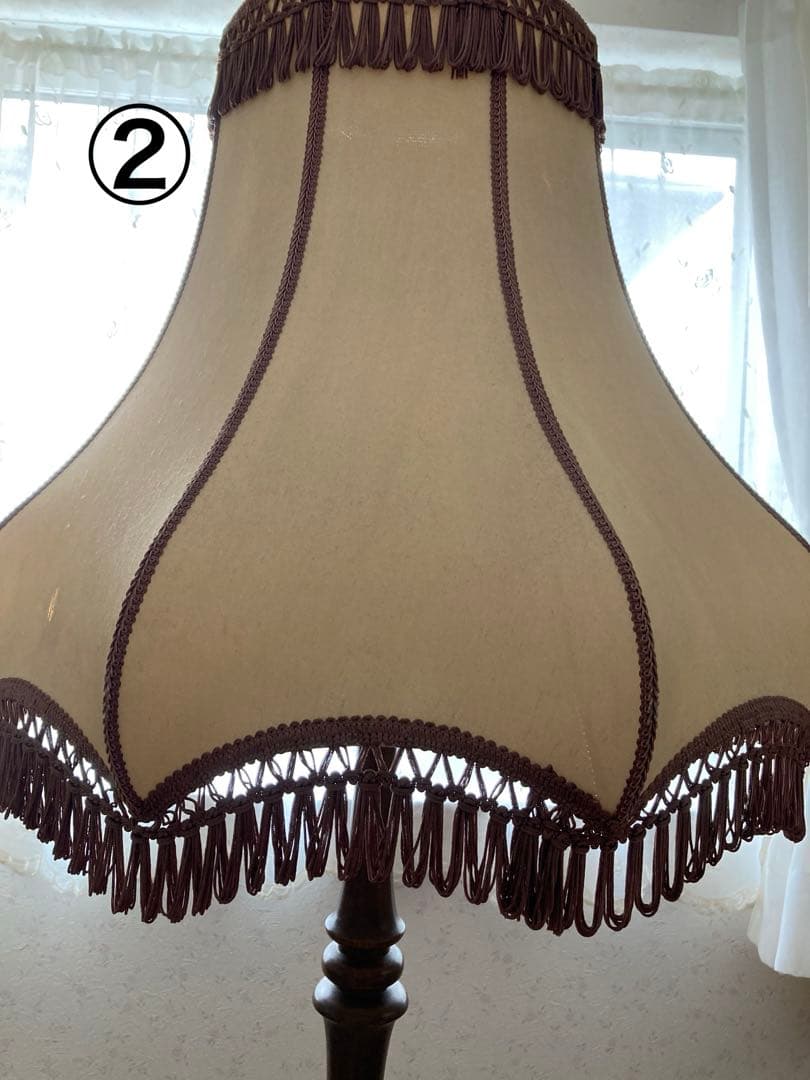 昭和レトロ　アンティーク　フロアライト・スタンド照明